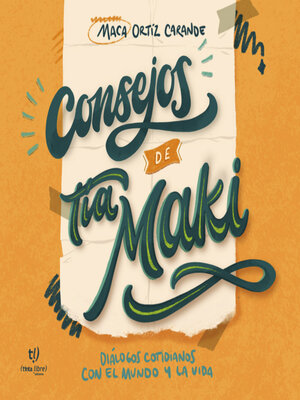 cover image of Consejos de tía Maki